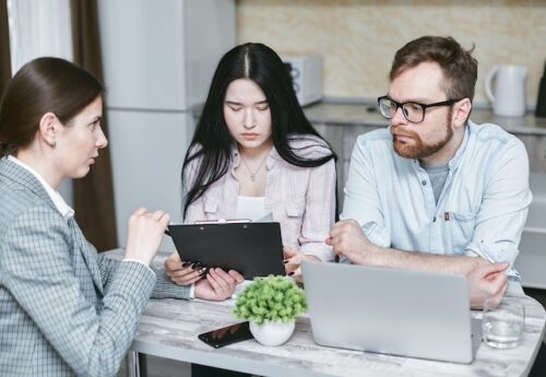 couple revising prenuptial agreement