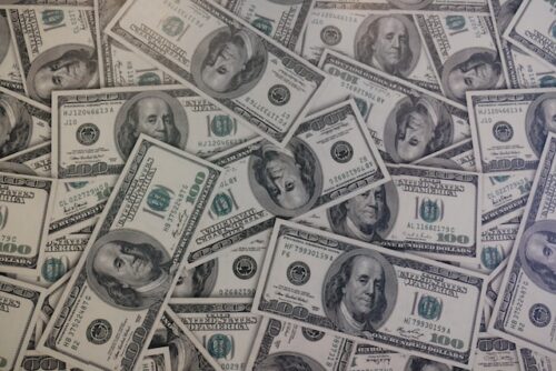 one hundred dollar bills